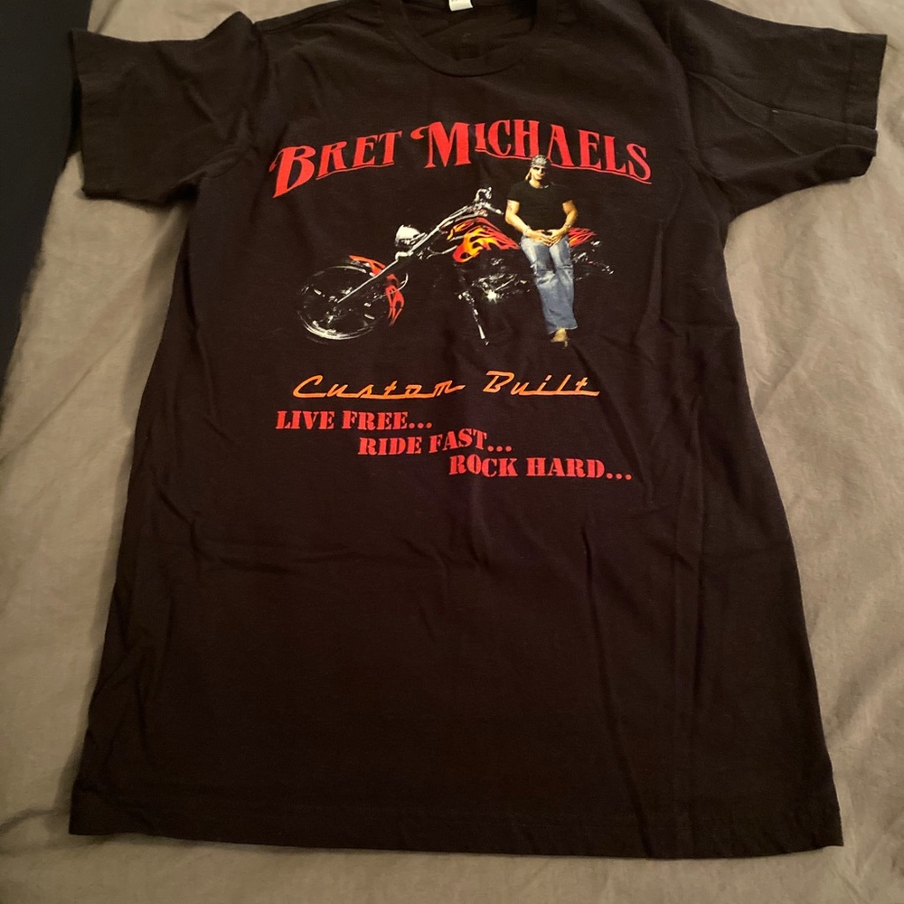 Bret Michaels Roses & Thorns tour T-shirt Small